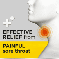 Strepsils Triple Action Honey & Lemon Lozenges for Sore Throat