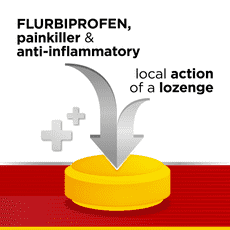 Strefen Honey & Lemon Lozenges for Sore Throat